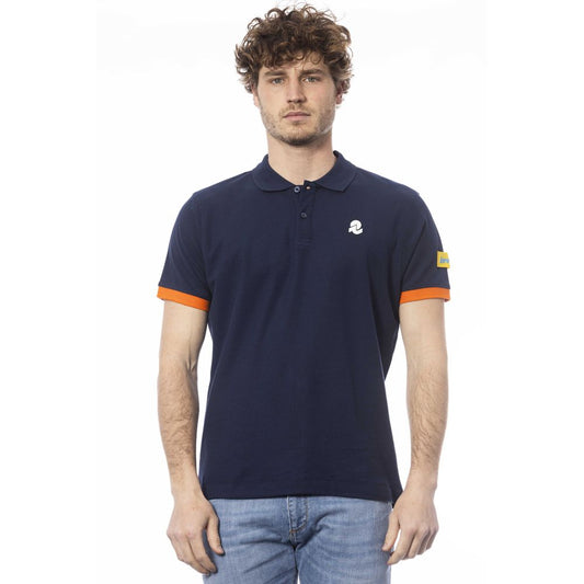 Invicta Blaue Baumwolle herren Poloshirt