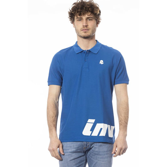 Invicta Blaue Baumwolle herren Poloshirt