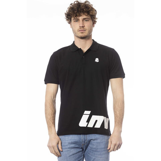 Invicta Schwarze Baumwolle herren Poloshirt