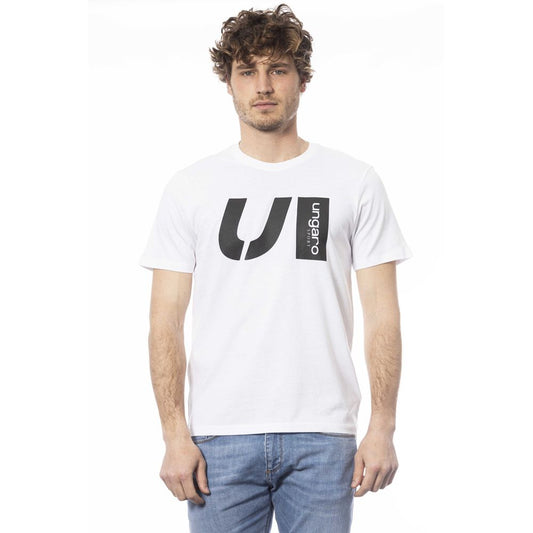 Ungaro Sport Weiße Baumwolle herren T-Shirt