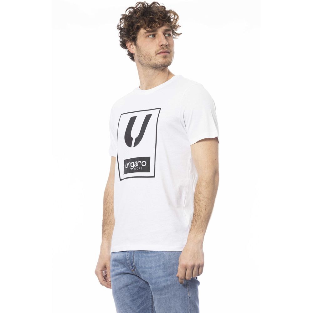 Ungaro Sport Weiße Baumwolle herren T-Shirt