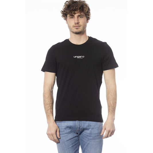 Ungaro Sport Schwarze Baumwolle herren T-Shirt
