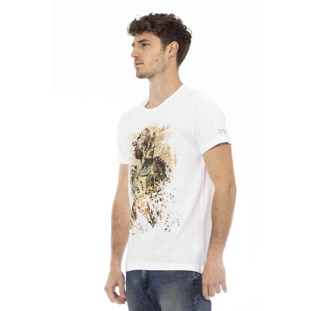 Trussardi Action Weiße Baumwolle herren T-Shirt