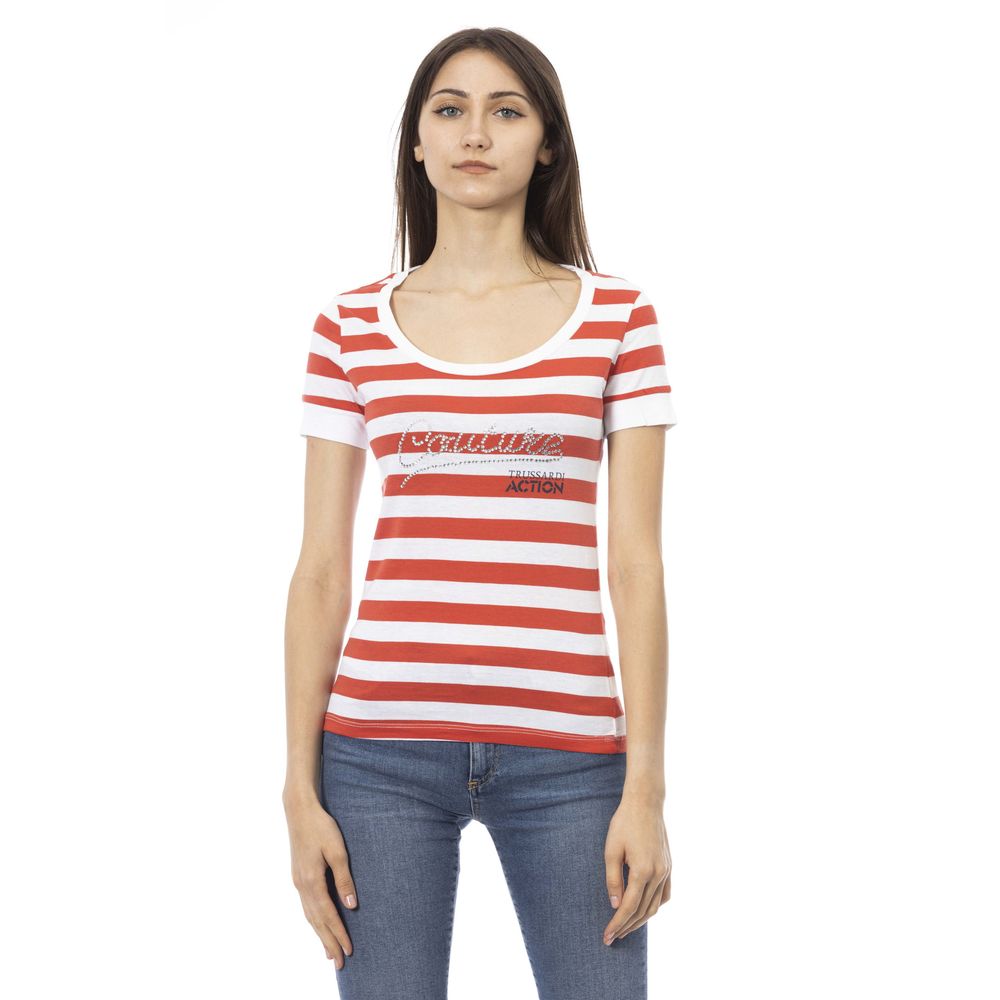Trussardi Action Multicolor -Baumwolle damen T-Shirt