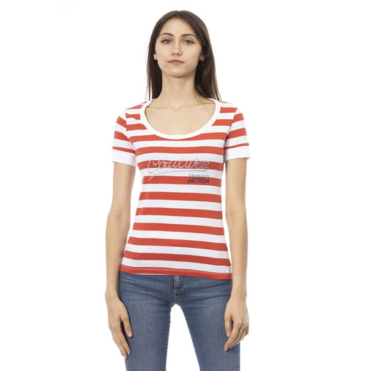 Trussardi Action Multicolor -Baumwolle damen T-Shirt