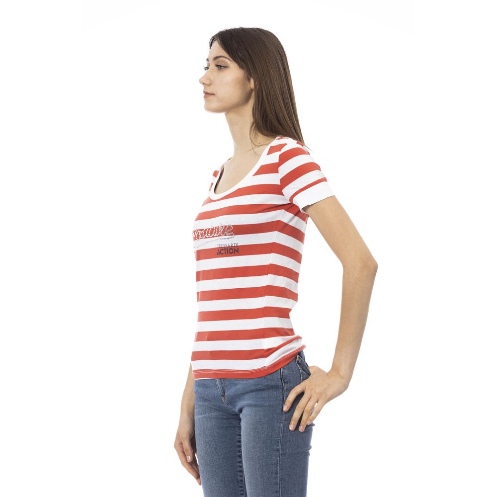 Trussardi Action Multicolor -Baumwolle damen T-Shirt