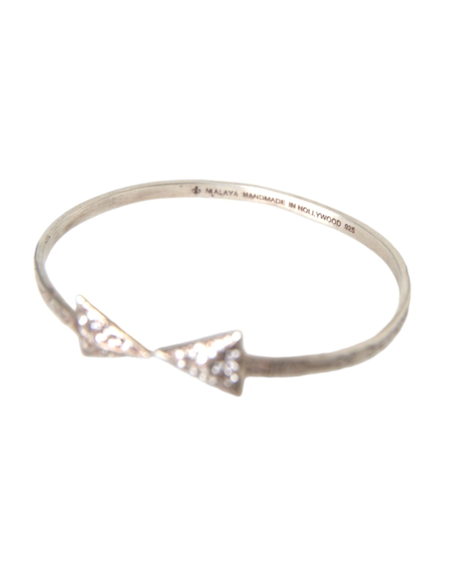 Nialaya Pfeilkristall 925 Silberarmband damen