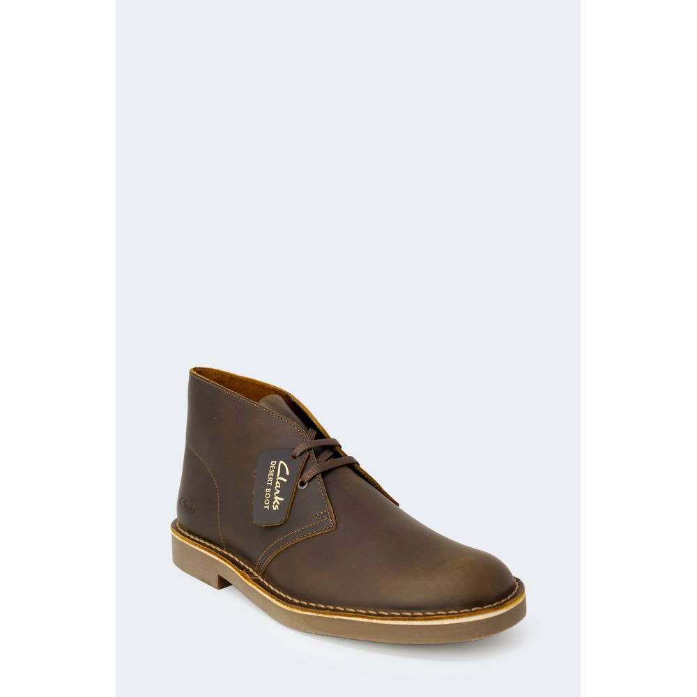 Clarks Braunes Leder Boot