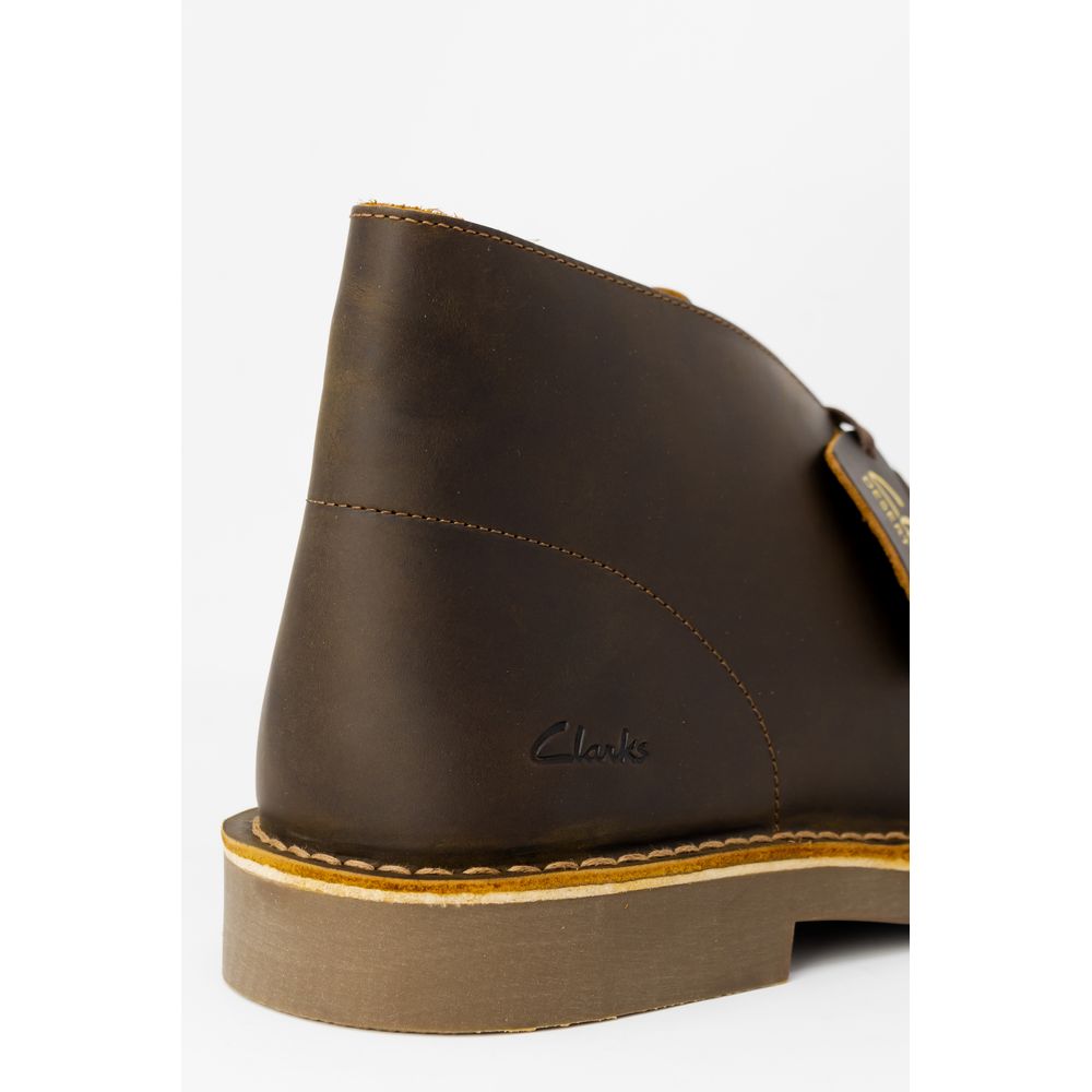 Clarks Braunes Leder Boot