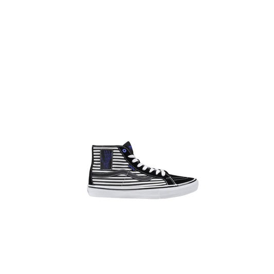 Vans Schwarz -Weiß -Leder Sneaker