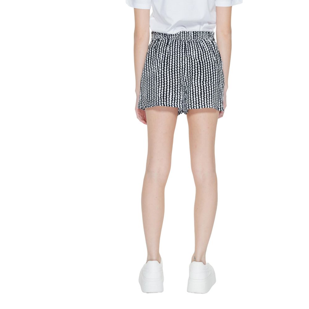 Only Schwarzes Viskose kurze hose