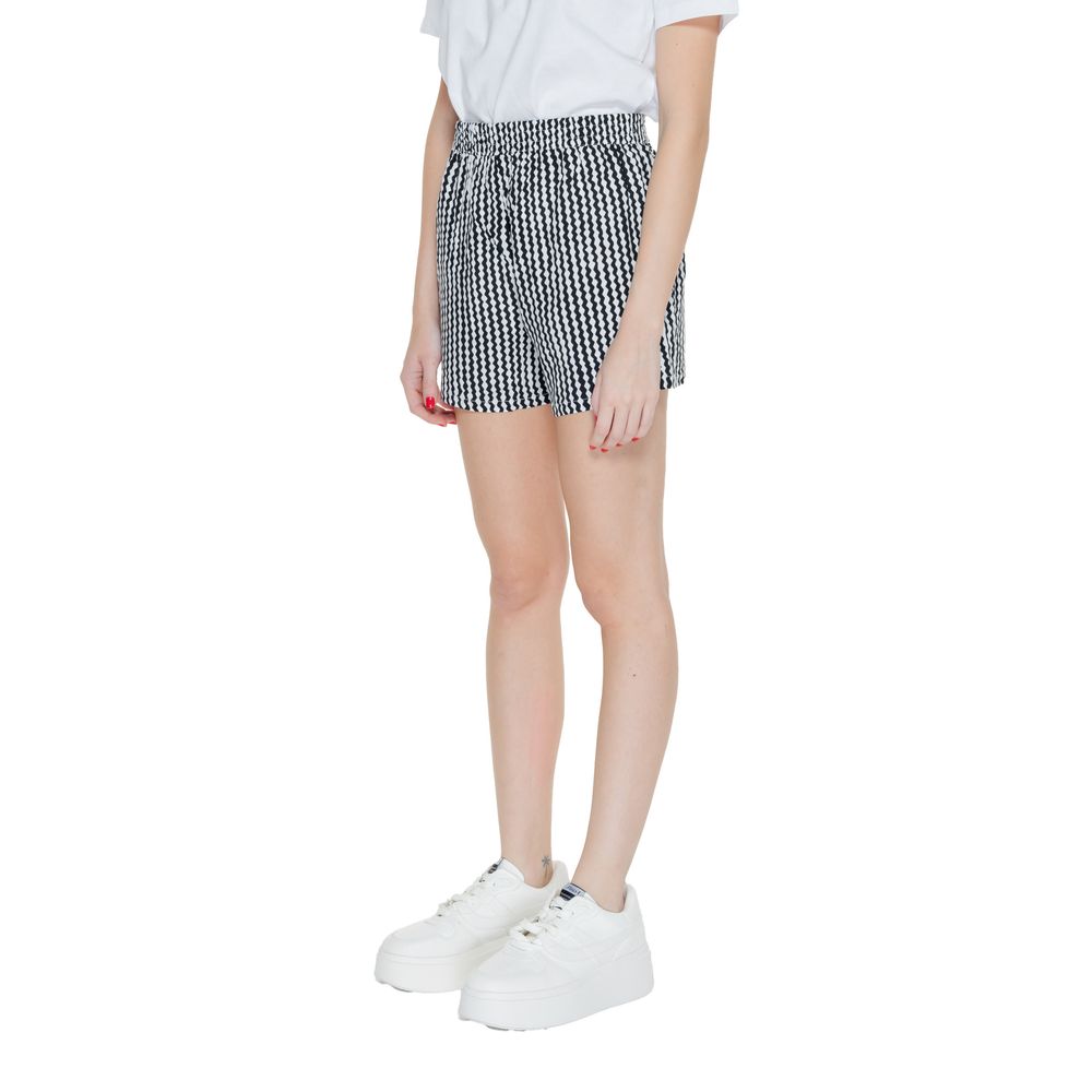 Only Schwarzes Viskose kurze hose