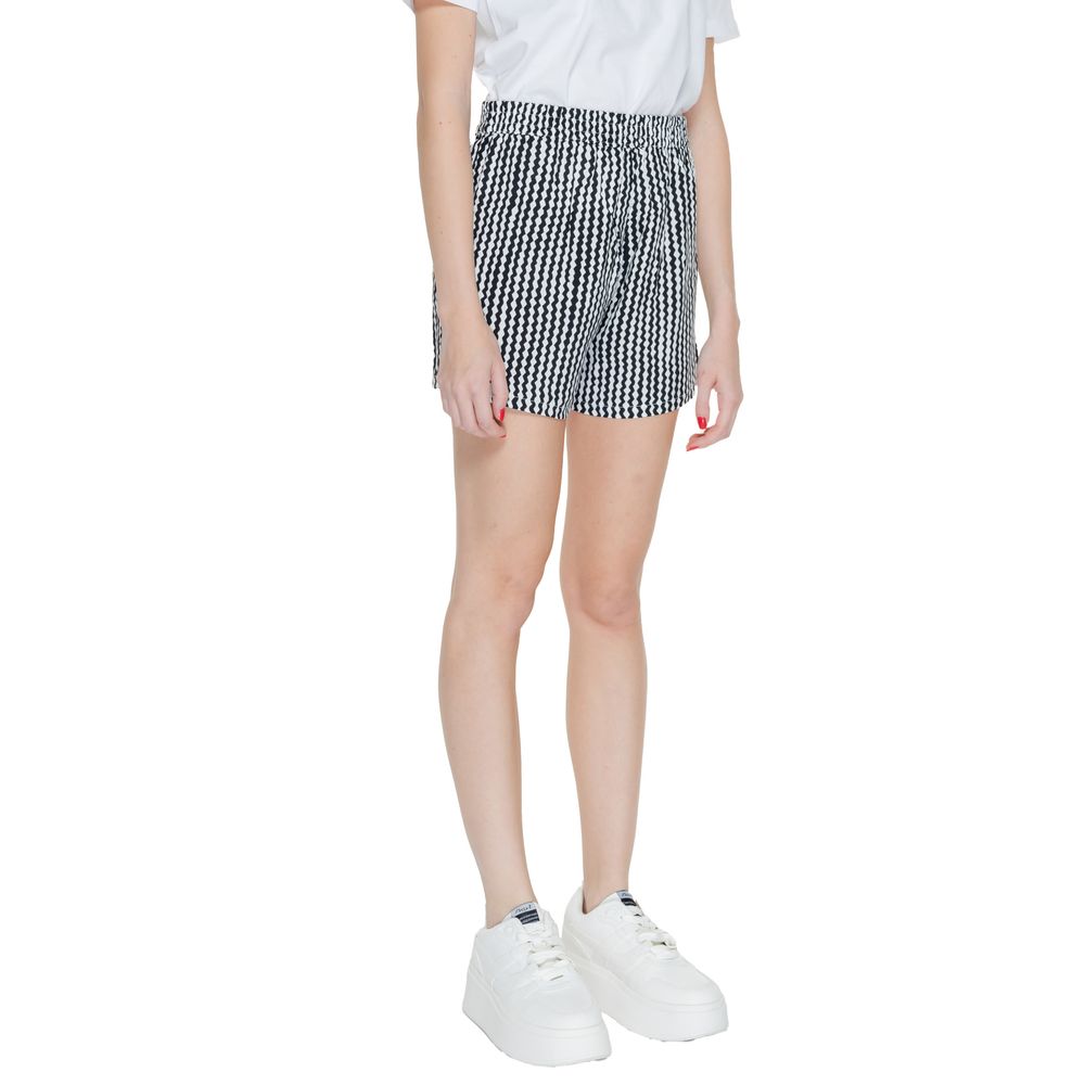 Only Schwarzes Viskose kurze hose