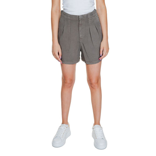 Vero Moda Graues Lyocell kurze hose