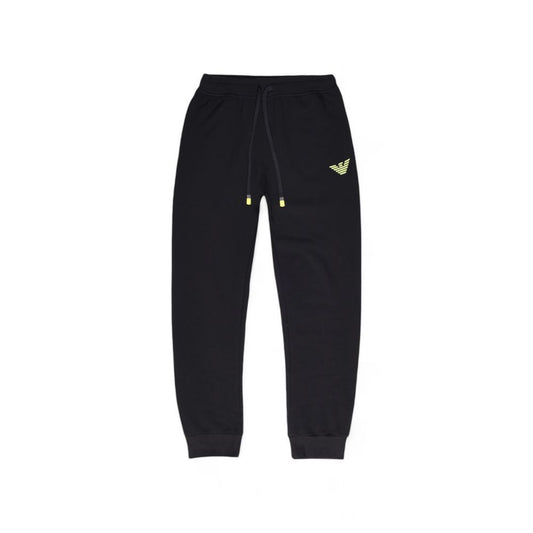 Emporio Armani Underwear Black Cotton Joggers Training hose