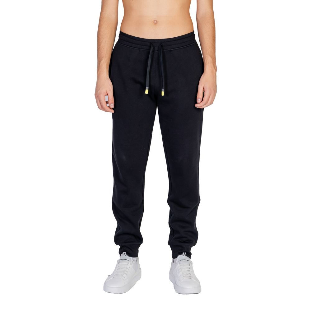 Emporio Armani Underwear Black Cotton Joggers Training hose