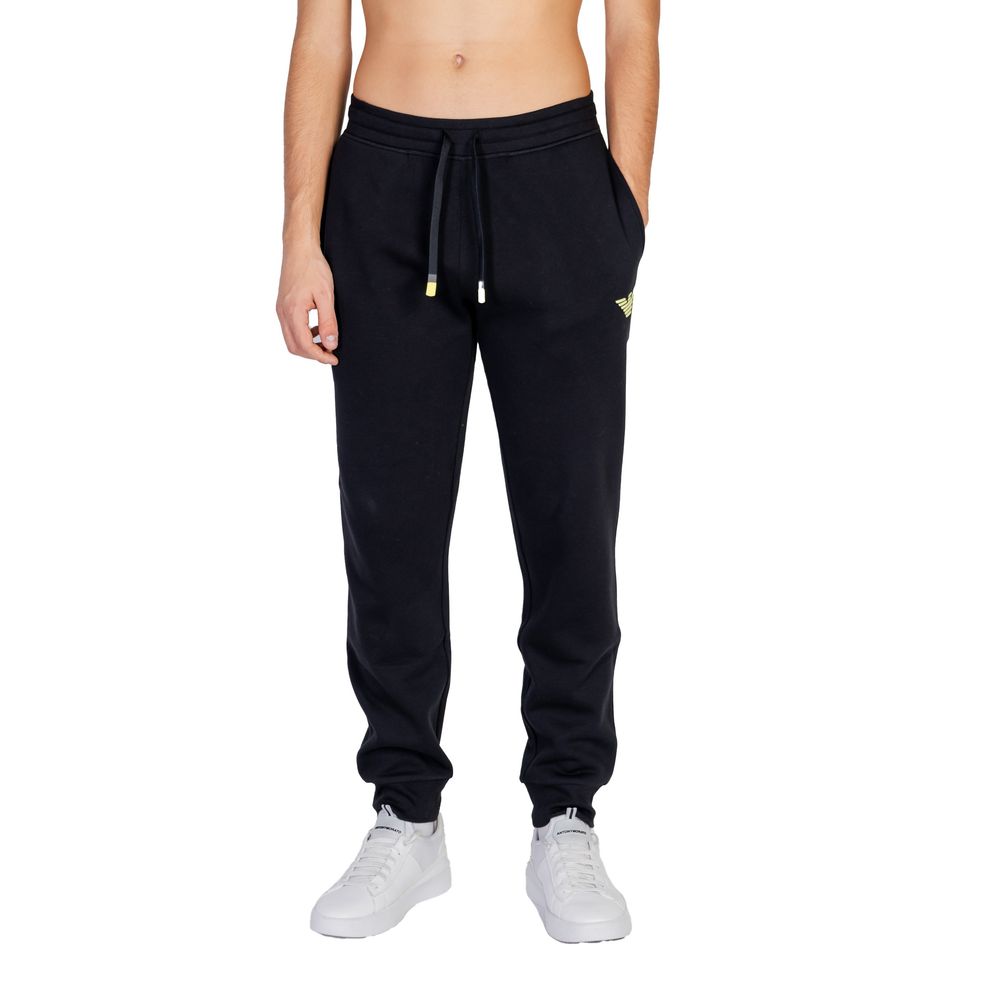 Emporio Armani Underwear Black Cotton Joggers Training hose