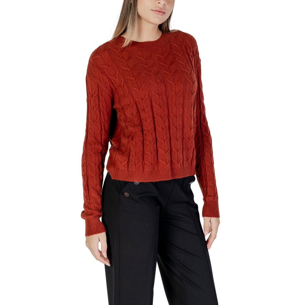 Vero Moda Roter Viskose -Pullover