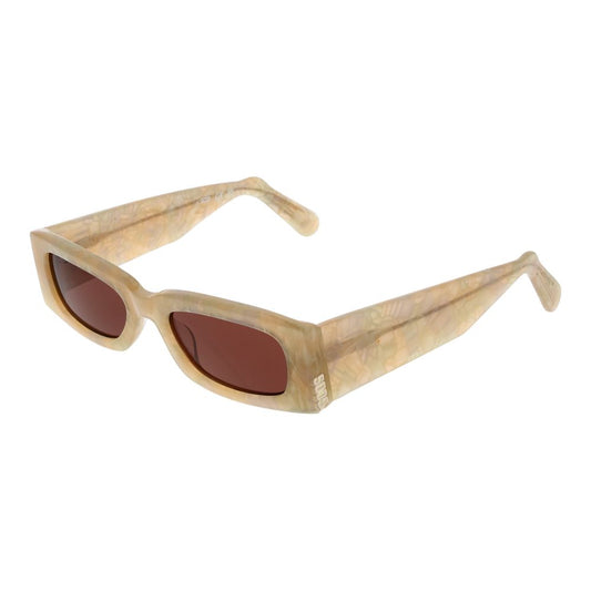GCDS Creme Unisex Sonnenbrille