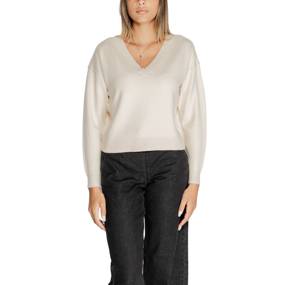 Vero Moda Weißer Viskose -Pullover