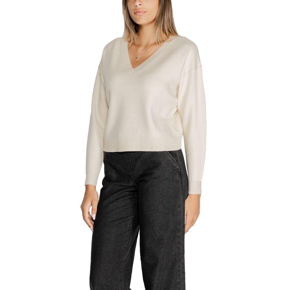 Vero Moda Weißer Viskose -Pullover