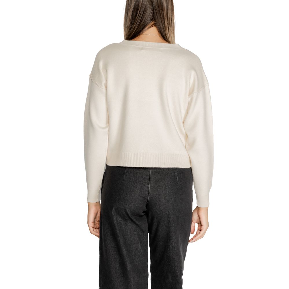 Vero Moda Weißer Viskose -Pullover