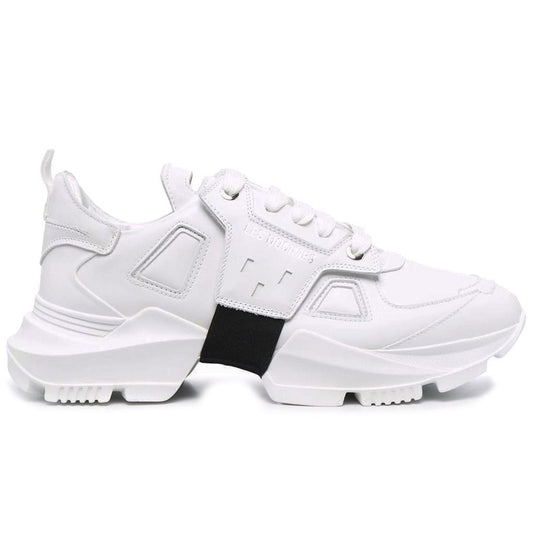 Les Hommes Weißes Kalbsleder herren Sneaker