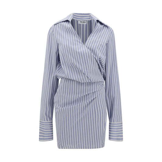 The Attico Chemierter Mini -Kleid