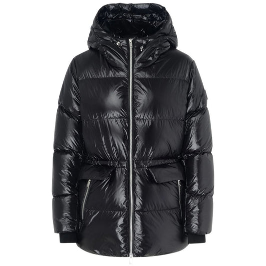 Moose Knuckles Schwarze Nylonjacken & Mantel