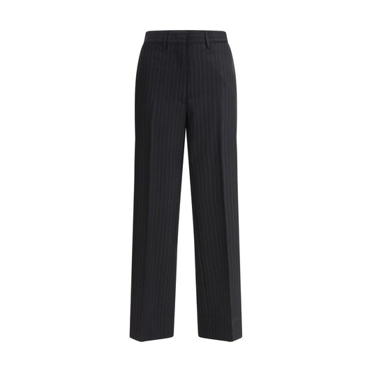 Miu Miu Striped maßgeschneiderte Hose