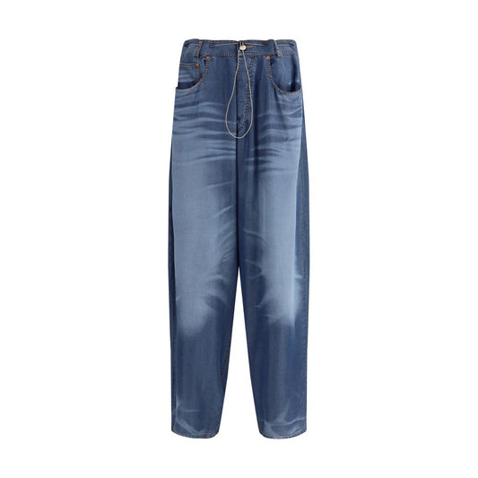 Magliano Denim Drucken Sie Pijama Hosen