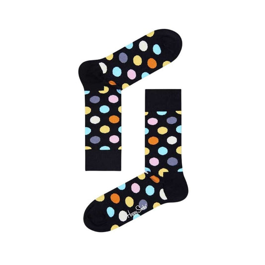 Happy Socks Schwarze Baumwollsocke