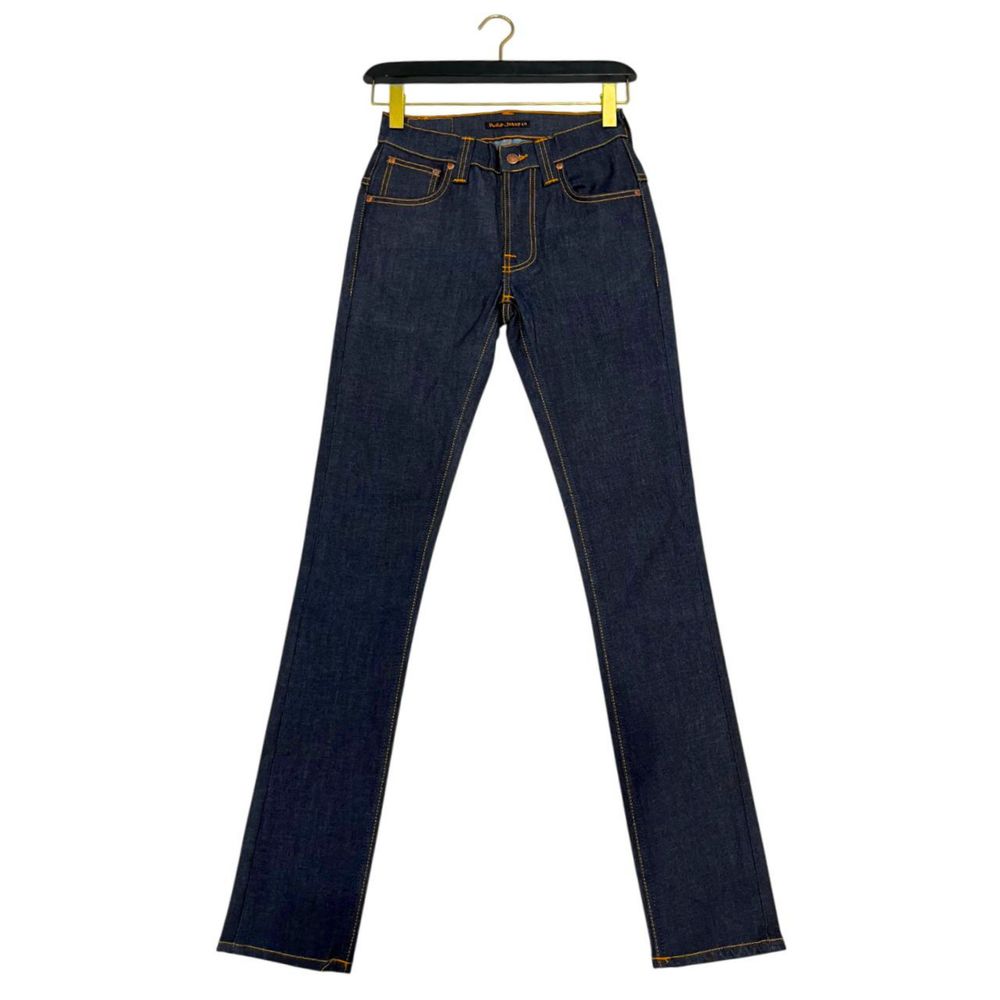 Nudie Jeans Blaue Baumwolle damen Jean