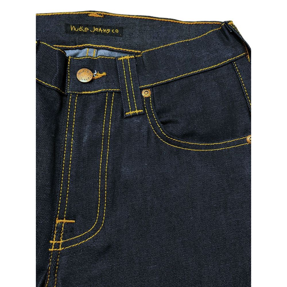 Nudie Jeans Blaue Baumwolle damen Jean