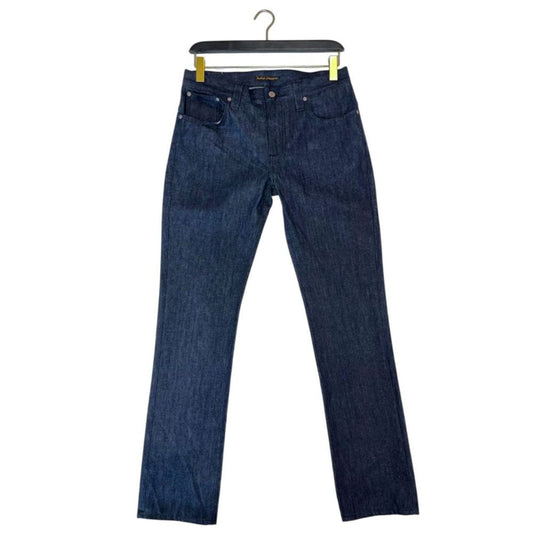 Nudie Jeans Blaue Baumwolle herren Jeans