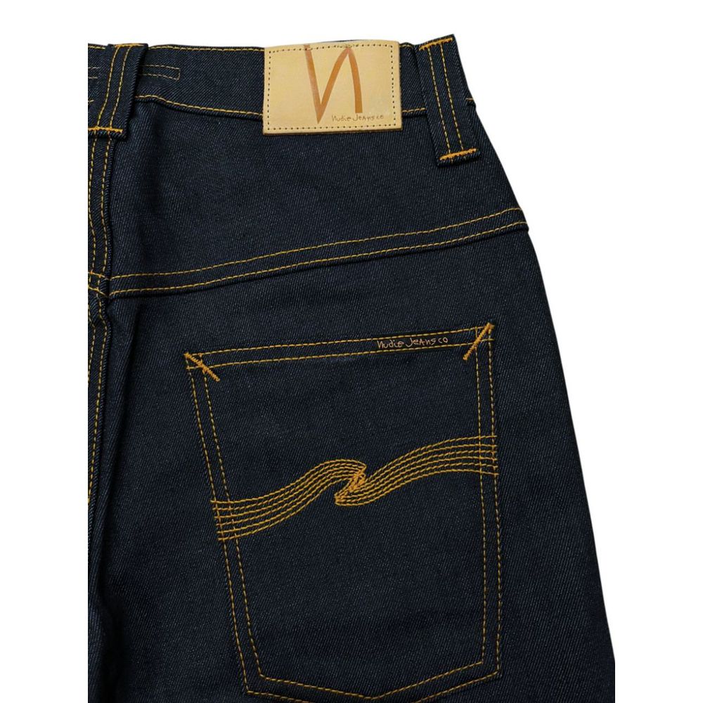 Nudie Jeans Blaue Baumwolle damen Jean