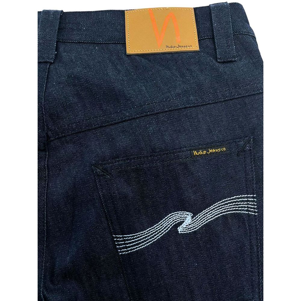 Nudie Jeans Blaue Baumwolle herren Jeans