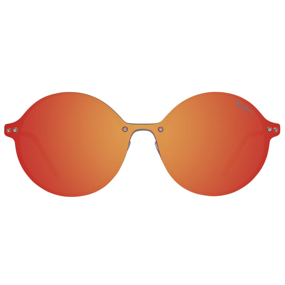 Pepe Jeans Schwarze Metall -Sonnenbrille