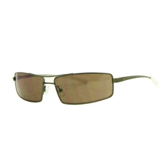 Adolfo Dominguez Grüne Metall -Sonnenbrille