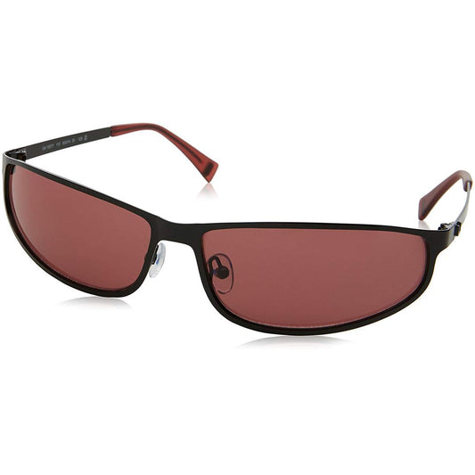 Adolfo Dominguez Schwarze Metall -Sonnenbrille