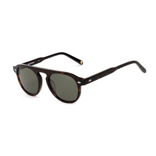 Belstaff Braune Acetat -Sonnenbrille