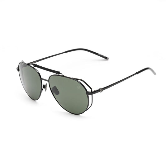 Belstaff Schwarze Titan -Sonnenbrille
