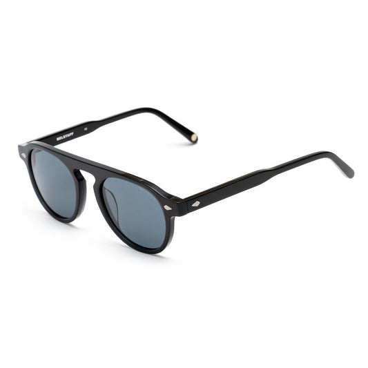 Belstaff Schwarze Acetat -Sonnenbrille