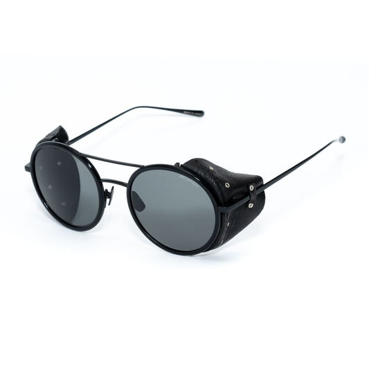 Belstaff Schwarze Titan -Sonnenbrille