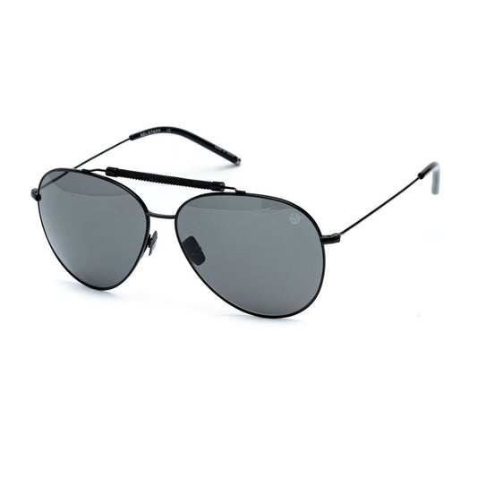 Belstaff Schwarze Titan -Sonnenbrille
