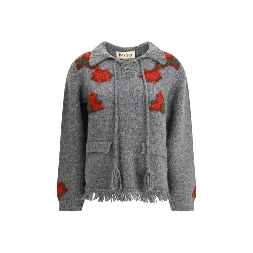 Baziszt Graphit -Pullover