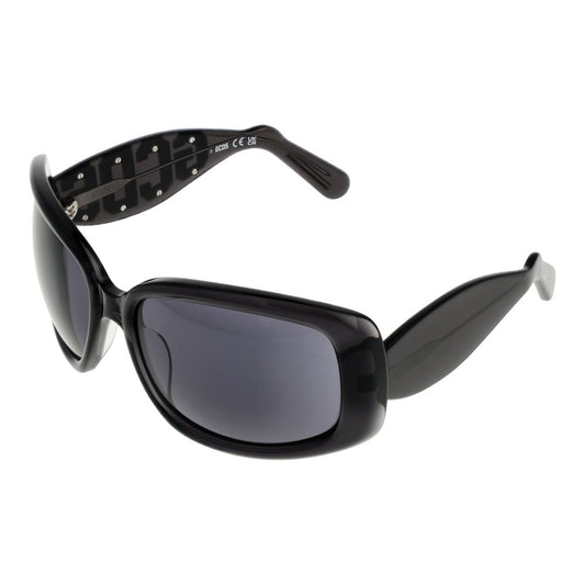 GCDS Schwarze Unisex -Sonnenbrille