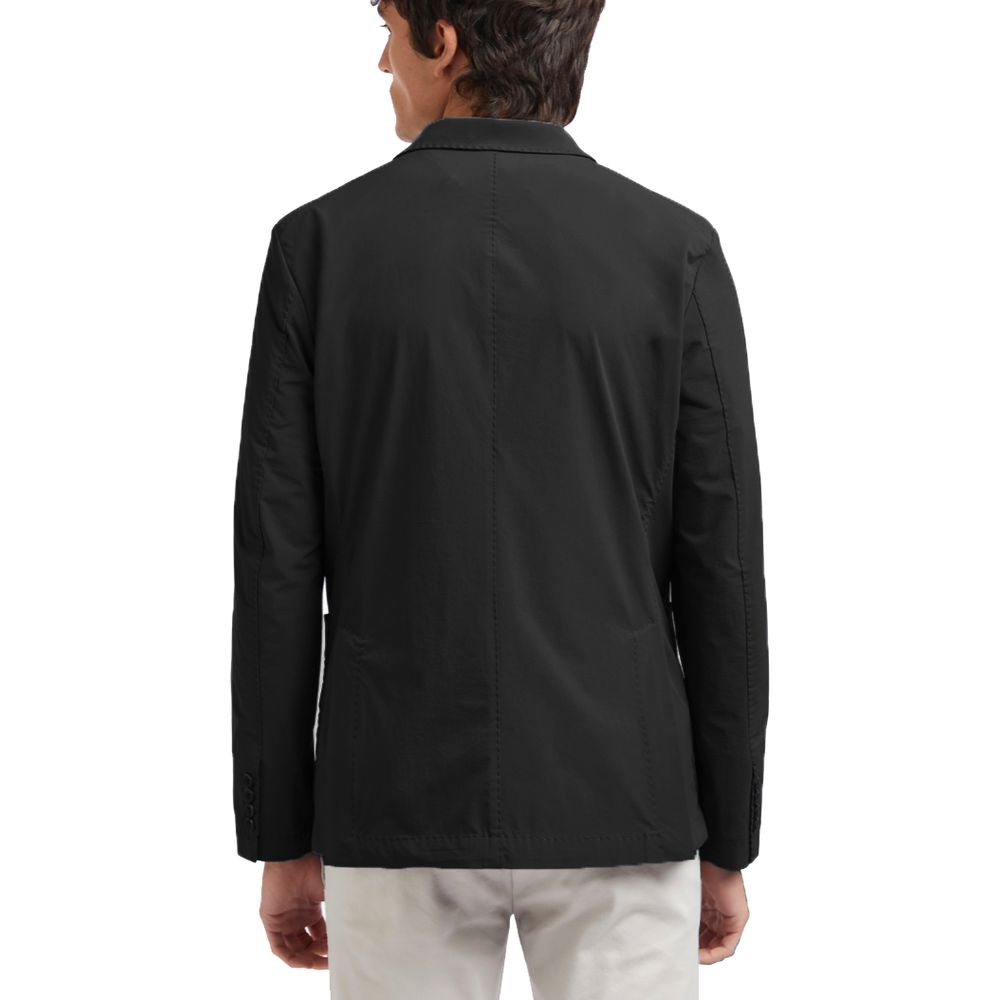 AT.P.CO Schwarzes Polyamid Blazer