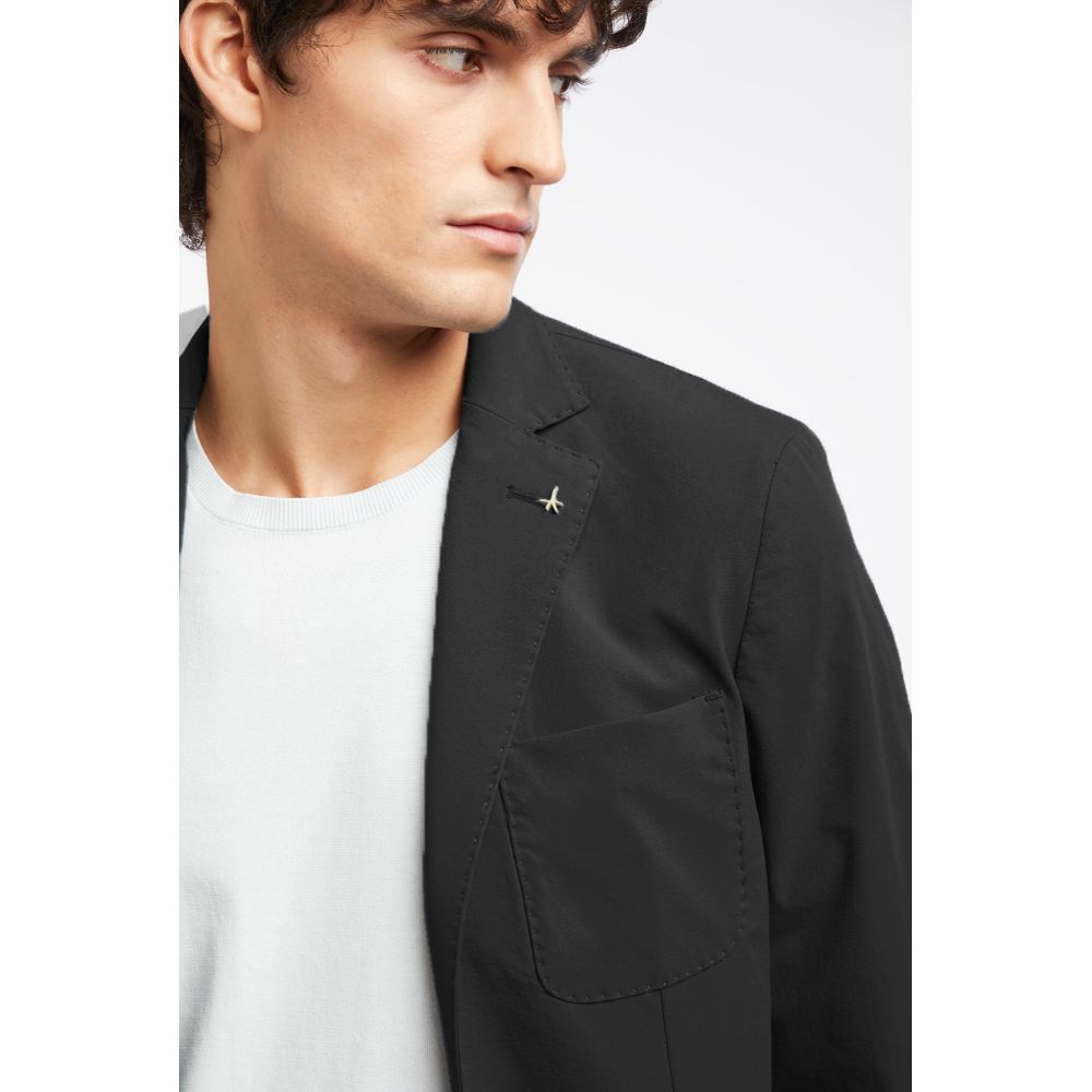 AT.P.CO Schwarzes Polyamid Blazer