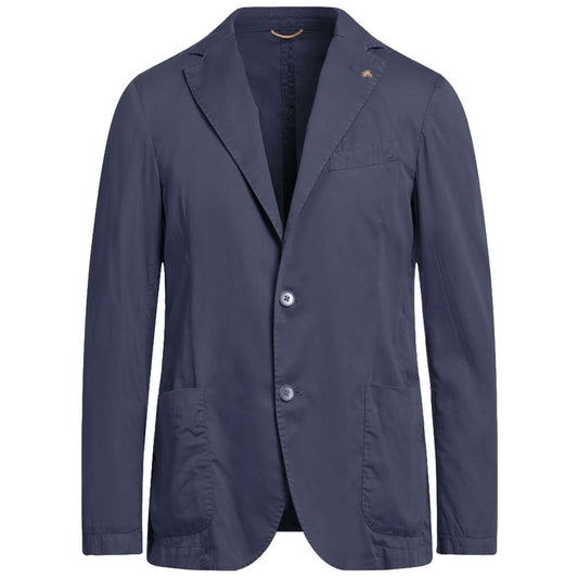 AT.P.CO Blaue Baumwolle Blazer